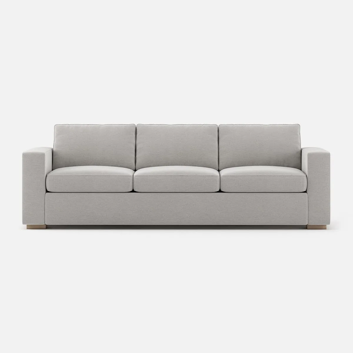 Glozin II Sofa in Latex—Gray